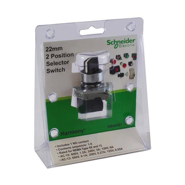 XB4AS1 SELECTOR SWITCH, HARMONY XB4, BL