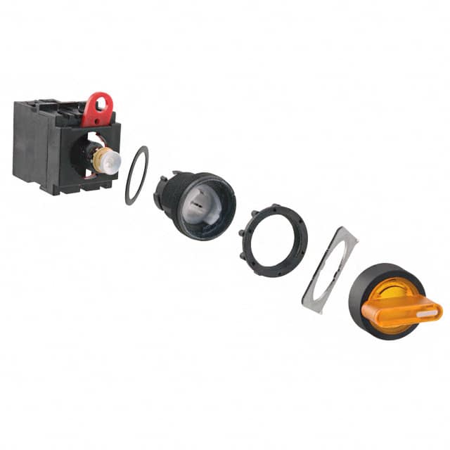 A22W-2MY-24A-10 SWITCH SELECT 2POS SPST-NO 10A