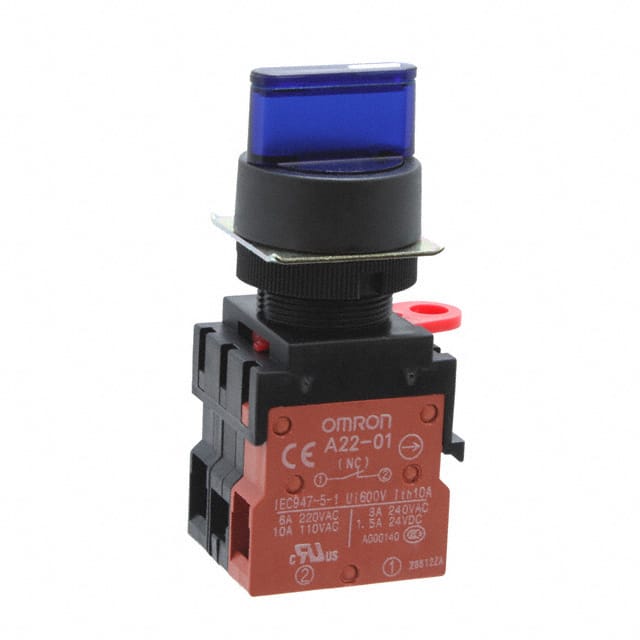 A22W-3AA-24A-11 SWITCH SELECT 3POS DPST 10A 110V