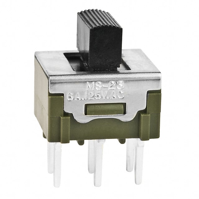 MS23BNW03 SWITCH SLIDE DPDT 6A 125V