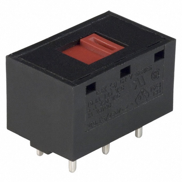 V80213MS02Q SWITCH SLIDE DPDT 10A 125V