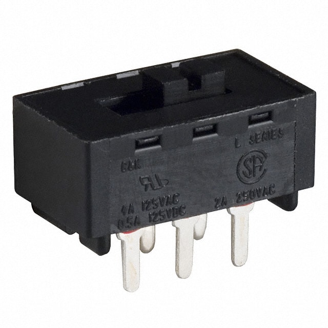 L202121MS02QE SWITCH SLIDE DPDT 4A 125V
