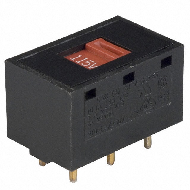 V80212MS02QE SWITCH SLIDE DPDT 10A 125V