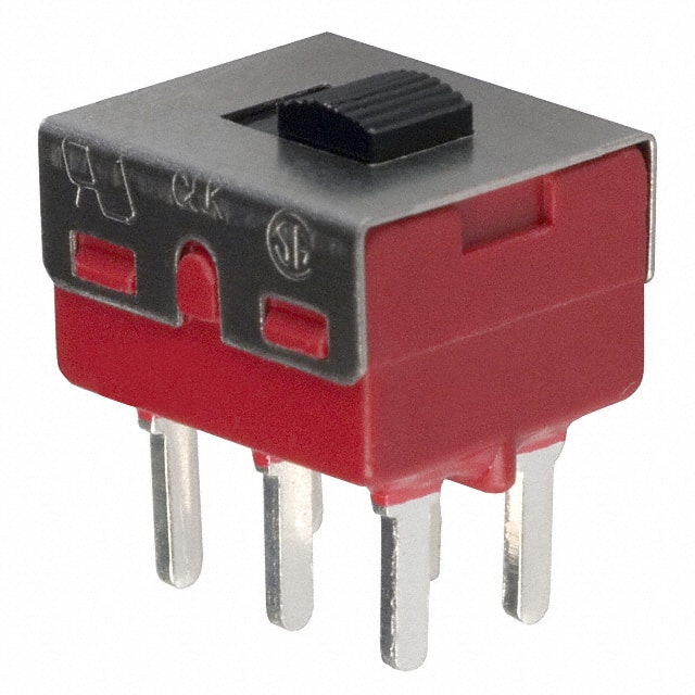 1201M2S1CQE2 SWITCH SLIDE DPDT 6A 120V