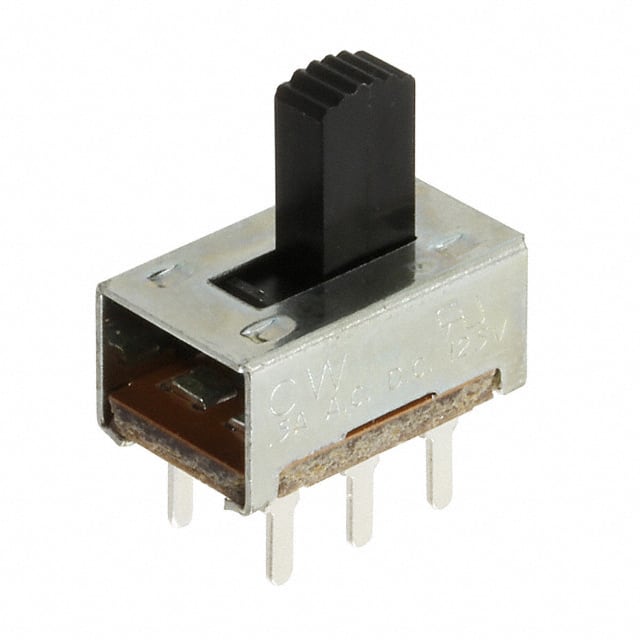 GF-126-0312 SWITCH SLIDE DPDT 500MA 125V