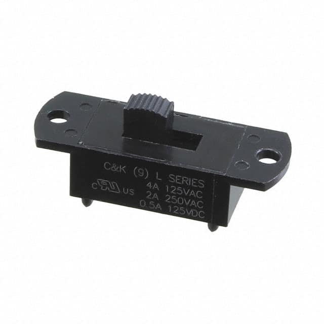 L101011SS03Q SWITCH SLIDE SPST 4A 125V