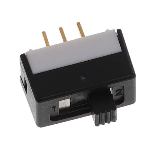 600SP1S2M1R SWITCH SLIDE SPDT 0.4VA 20V