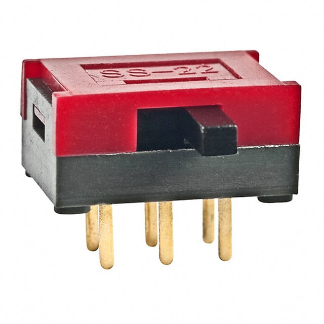 SS22SDH4 SWITCH SLIDE DPDT 0.4VA 28V