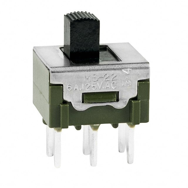 MS22ANW03 SWITCH SLIDE DPDT 6A 125V