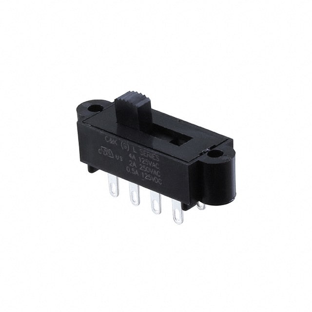 L203011TS03Q SWITCH SLIDE DP3T 4A 125V