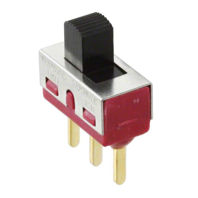 1101M2S3CGE2 SWITCH SLIDE SPDT 6A 120V