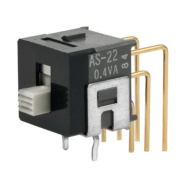 AS22AV SWITCH SLIDE DPDT 0.4VA 28V