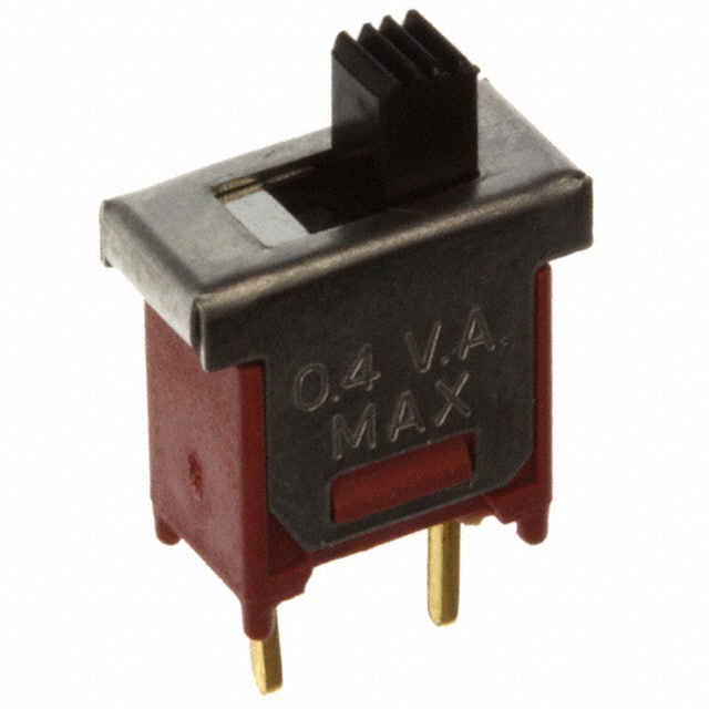 TS02CBE SWITCH SLIDE SPST 0.4VA 20V