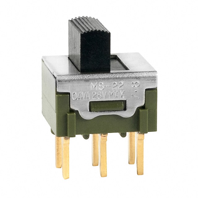 MS22BNG03 SWITCH SLIDE DPDT 0.4VA 28V