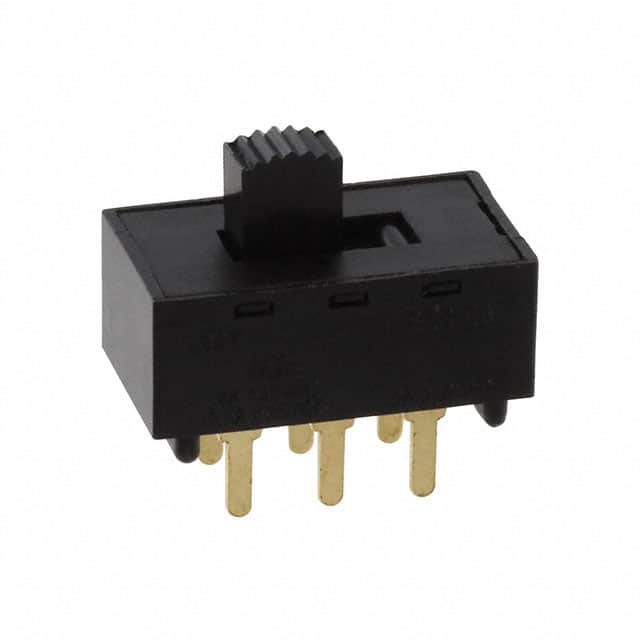 L202011MS02G SWITCH SLIDE DPDT 4A 125V