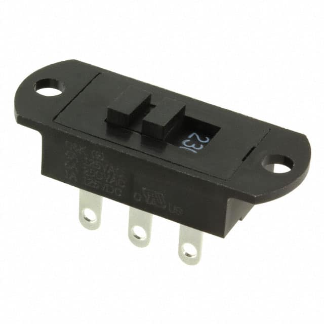 S202121SS03Q SWITCH SLIDE DPDT 6A 125V