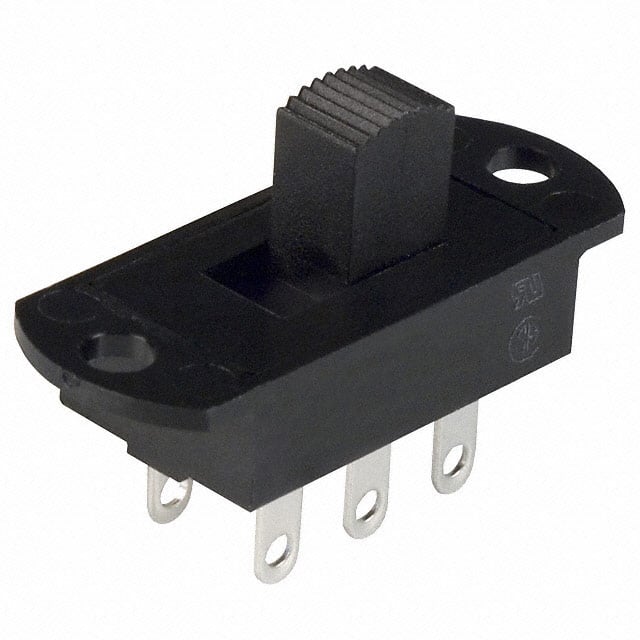S202091SS03Q SWITCH SLIDE DPDT 6A 125V