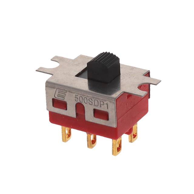 500SDP1S4M1REB SWITCH SLIDE DPDT 0.4VA 20V
