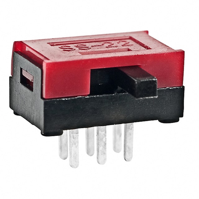 SS22SBH2 SWITCH SLIDE DPDT 100MA 30V
