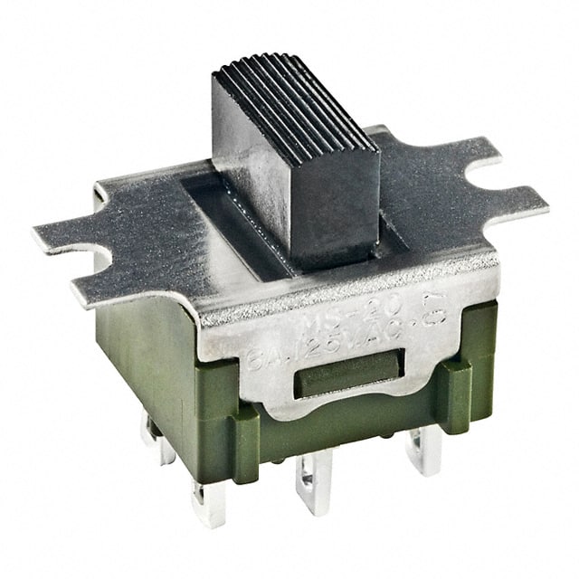 MS20BFW01 SWITCH SLIDE SP3T 6A 125V