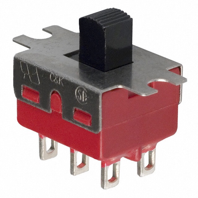 1201M1S3ZQE2 SWITCH SLIDE DPDT 6A 120V