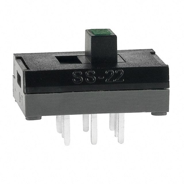 SS22SDP2LF SWITCH SLIDE DPDT 100MA 30V