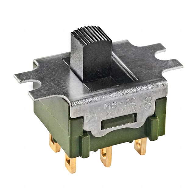 MS22AFG01 SWITCH SLIDE DPDT 0.4VA 28V