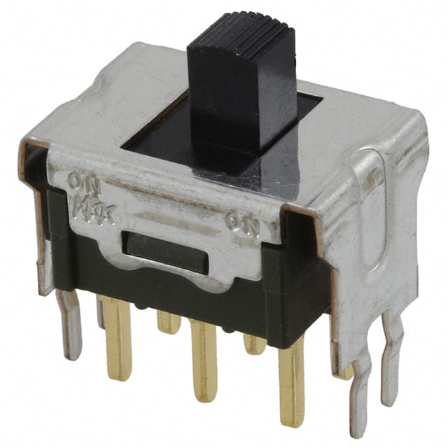 MS22ASA13/U SWITCH SLIDE DPDT 6A 125V