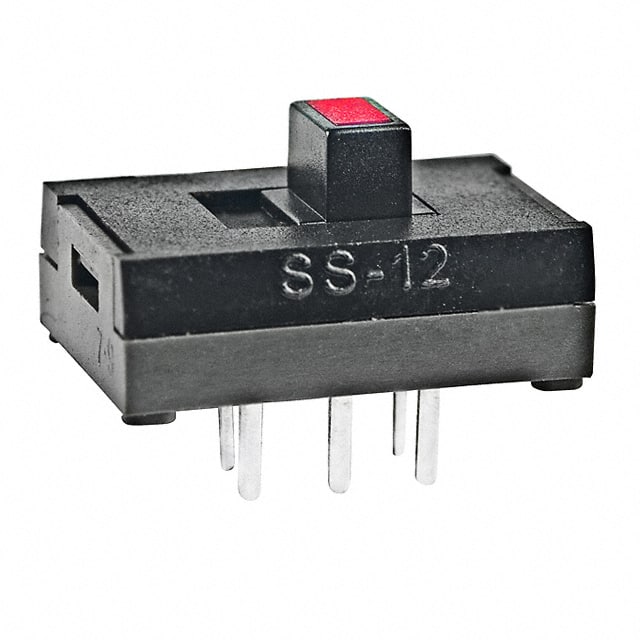 SS12SDP2LC SWITCH SLIDE SPDT 100MA 30V