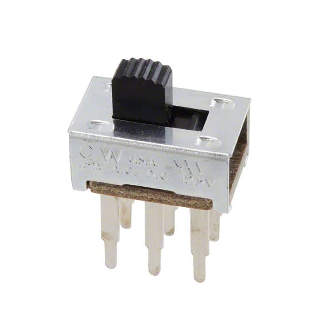 GF-126-0119 SWITCH SLIDE DPDT 500MA 125V