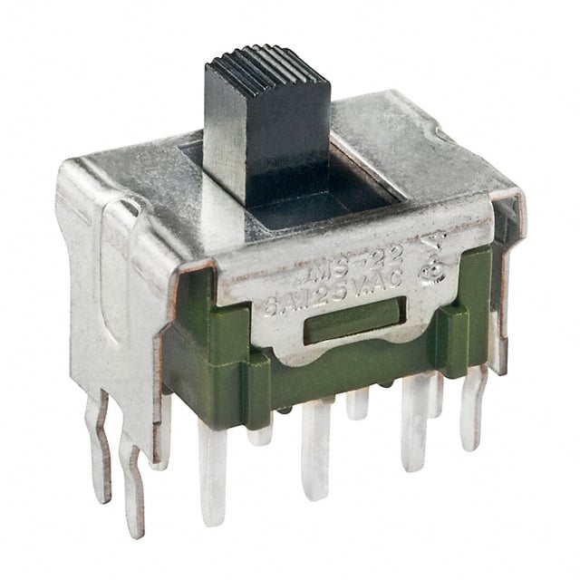 MS22ASW13 SWITCH SLIDE DPDT 6A 125V