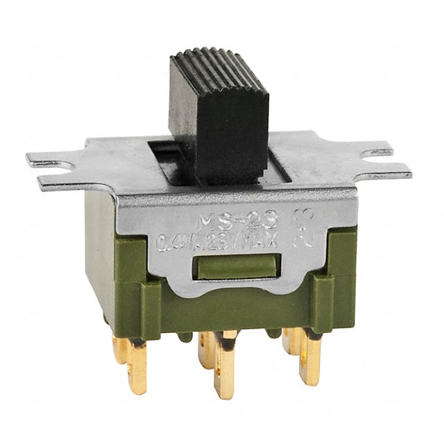 MS23BFG01 SWITCH SLIDE DPDT 0.4VA 28V