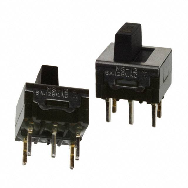 MS12LNW03E SWITCH SLIDE SPDT 6A 125V