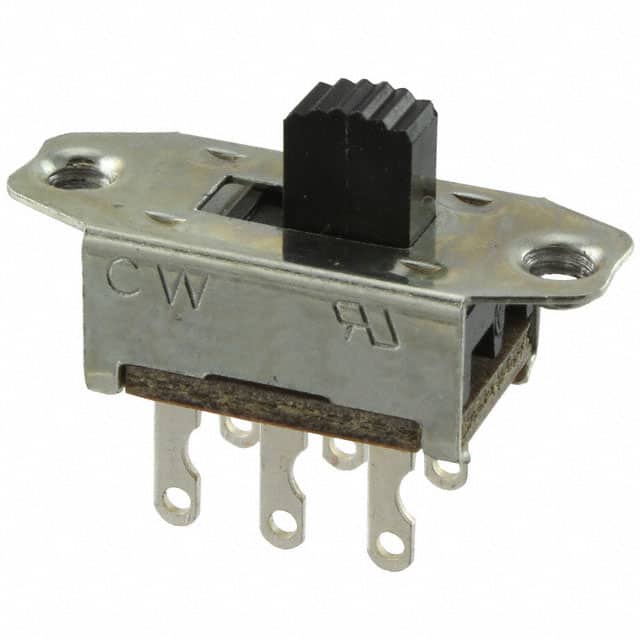 GF-126-0007 SWITCH SLIDE DPDT 500MA 125V