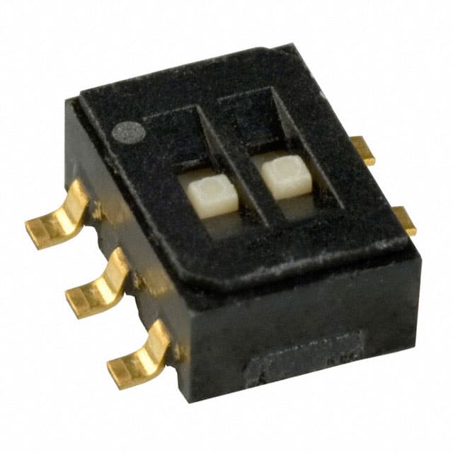 CAS-D20TB1 SWITCH SLIDE SPDTX2 100MA 6V