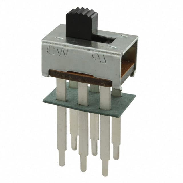 GF-126-0333 SWITCH SLIDE DPDT 500MA 125V