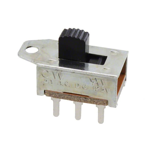 GF-126-0180 SWITCH SLIDE DPDT 500MA 125V