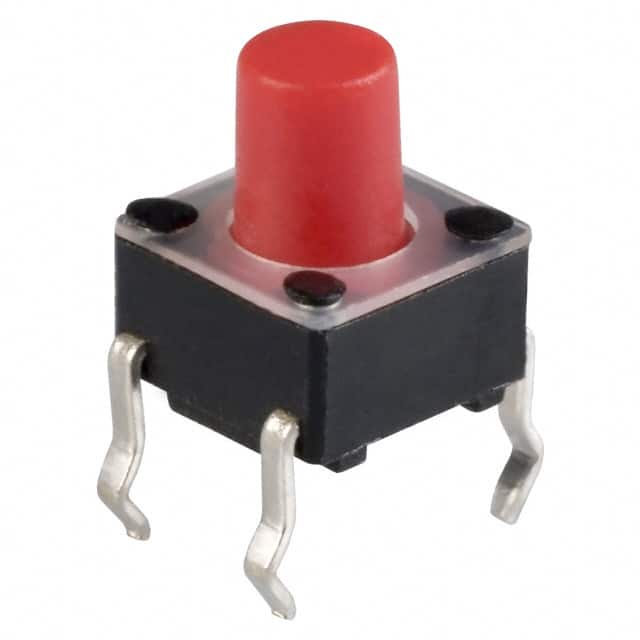TL1105EF250Q7.3RED SWITCH TACTILE SPST-NO 0.05A 12V
