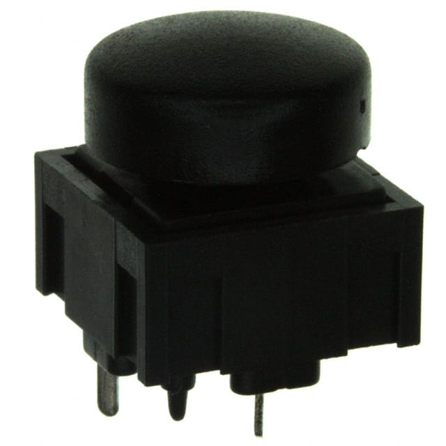 320.02E11.08BLK SWITCH TACT SPST-NO 0.025A 50V