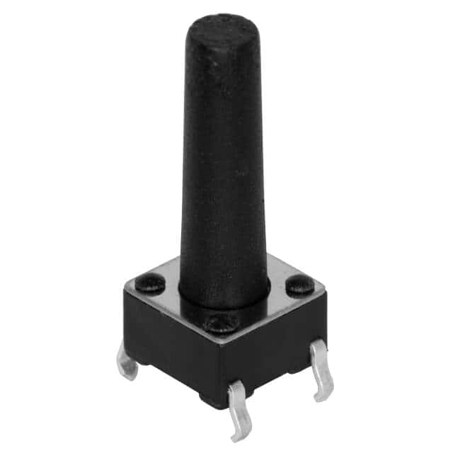 TS02-66-150-BK-100-SCR-D 6 X 6 MM, 15 MM ACTUATOR HEIGHT,