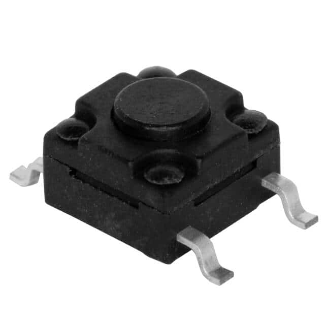 TS08-66-43-BK-160-SMT-67 6 X 6 MM, 4.3 MM ACTUATOR HEIGHT