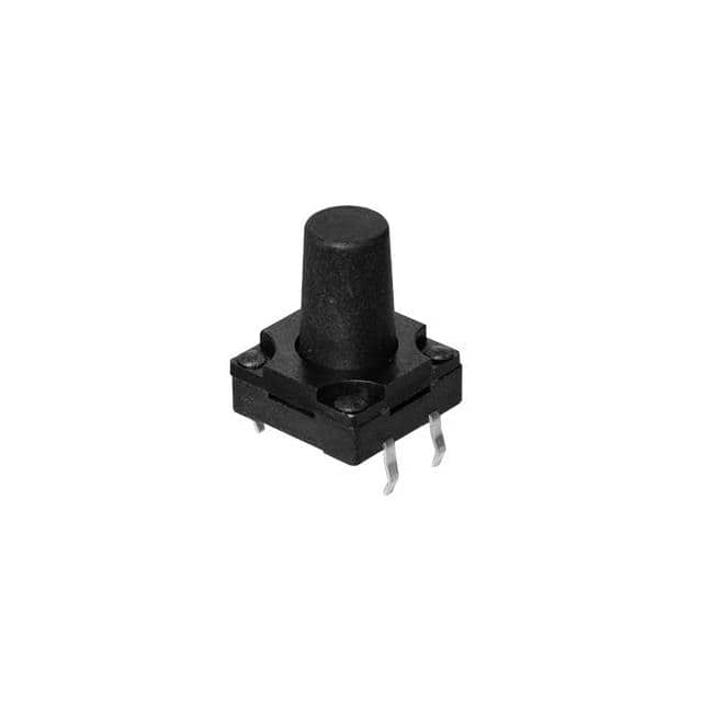 TS15-1212-65-BK-160-SCR-D 12 X 12 MM, 6.5 MM ACTUATOR HEIG