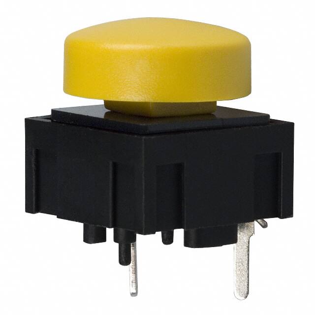 320.02E11.08YEL SWITCH TACT SPST-NO 0.025A 50V
