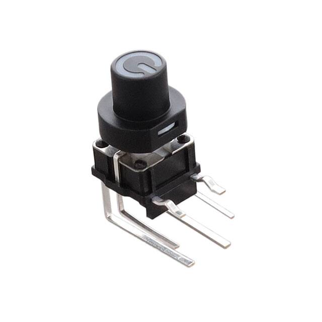 TL1260BQSBLK-PWRVERT SWITCH TACTILE SPST-NO 0.05A 12V