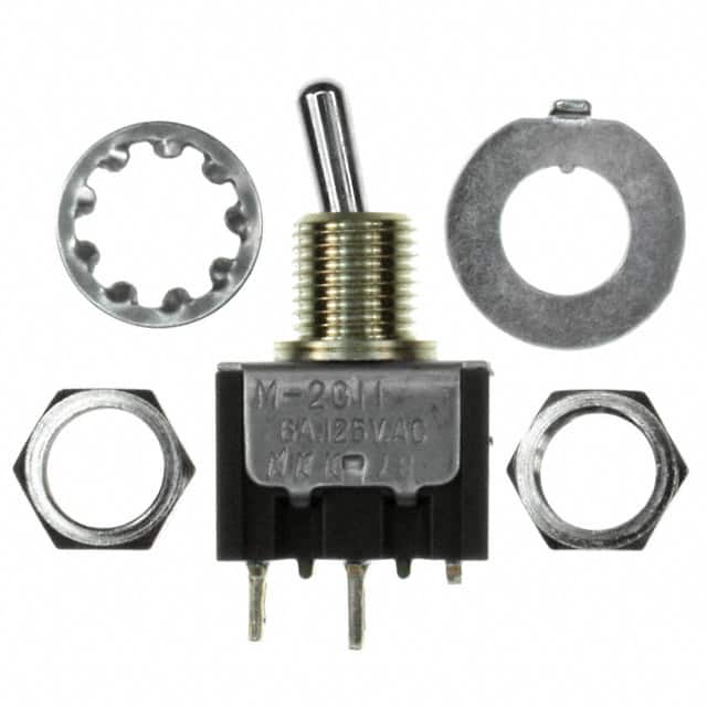 M2011S2A1W01 SWITCH TOGGLE SPST 6A 125V