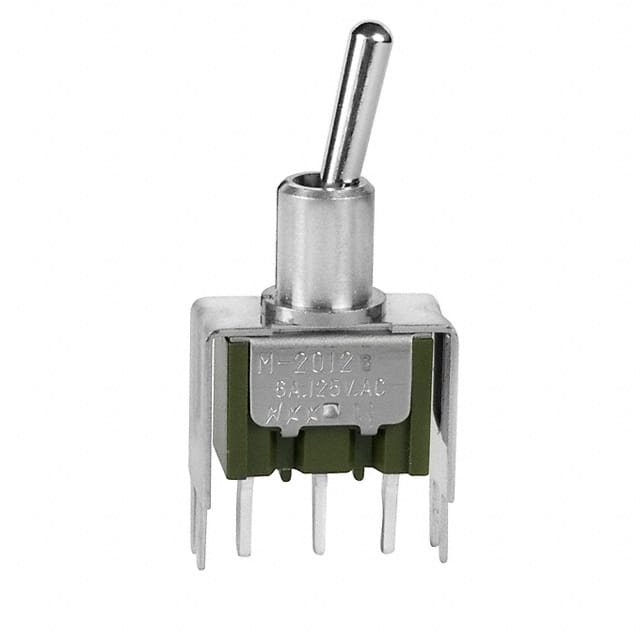 M2012SS2W13 SWITCH TOGGLE SPDT 6A 125V