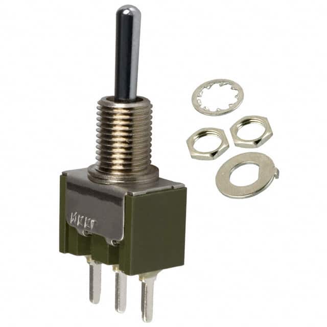 M2012SS1W03 SWITCH TOGGLE SPDT 6A 125V