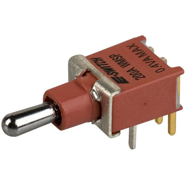 200AWMSP3T2A1M6RE SWITCH TOGGLE SPDT 0.4VA 20V