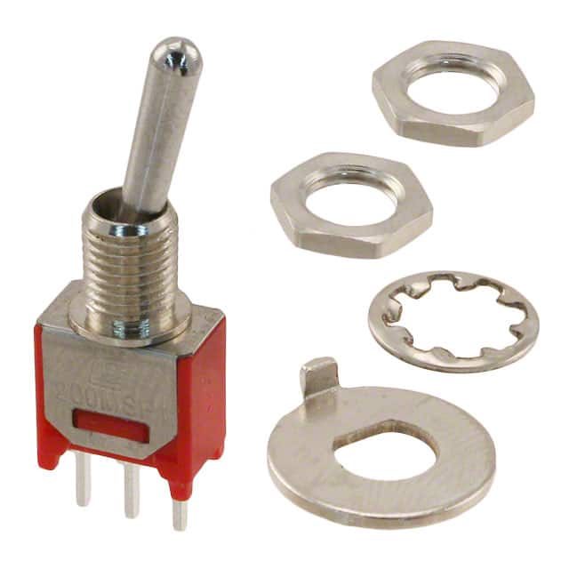 200MSP1T1B1M2QEH SWITCH TOGGLE SPDT 3A 120V