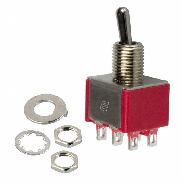 100DP1T2B3M1QEH SWITCH TOGGLE DPDT 5A 120V